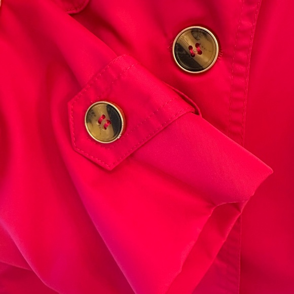 NWOT Chicos Pink Trench Coat - Picture 5 of 7